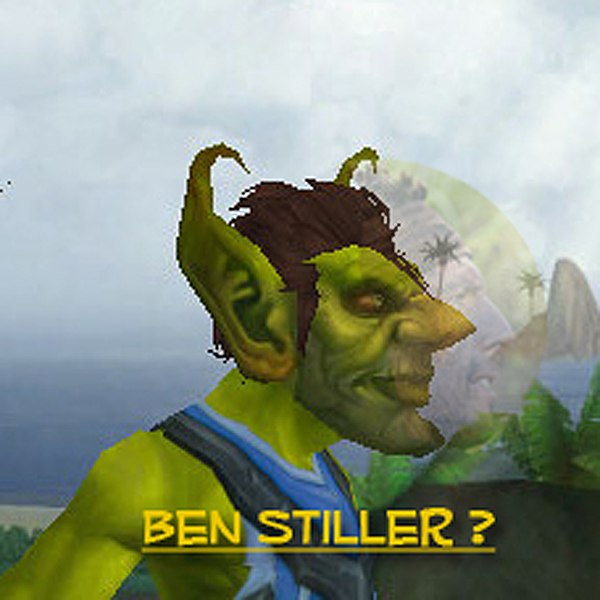 world of warcraft cataclysm goblin. Is this goblin Ben Stiller?